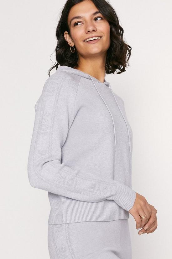 Oasis Love Sparkle Hooded Knit 2