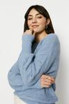 Oasis Cosy Pointelle Stitch Jumper thumbnail 2