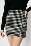 Oasis Herringbone Tweed Mini Skirt thumbnail 2