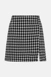 Oasis Herringbone Tweed Mini Skirt thumbnail 4