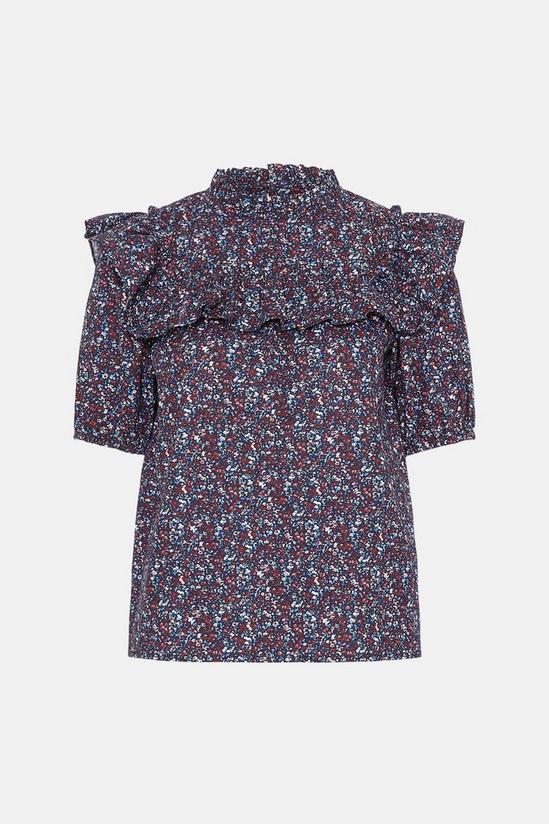 Oasis Floral Printed Ruffle Top 5