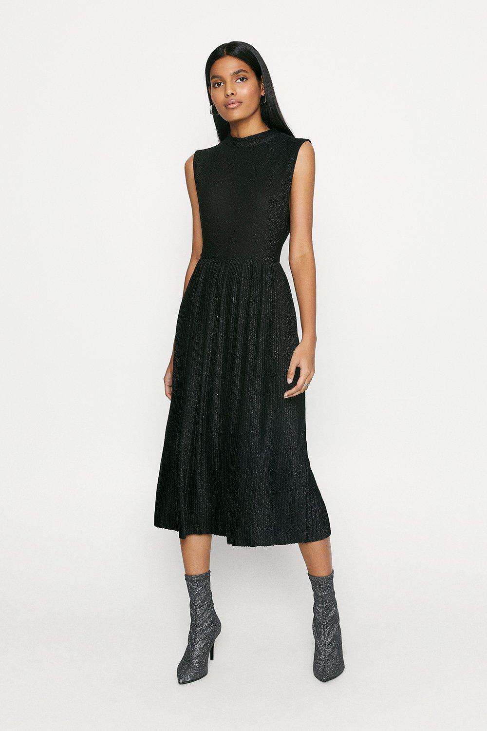 Oasis high hot sale neck dress