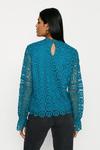 Oasis Embroidered Crochet Blouse thumbnail 3