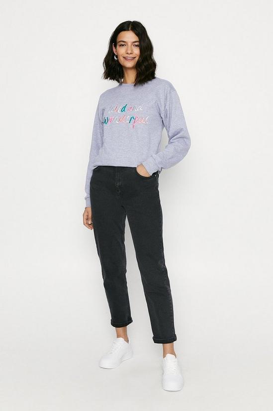 Oasis Wild And Wonderful Embroidered Sweat 1