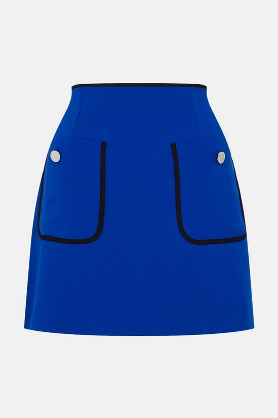 Oasis Button Pocket Skirt 4