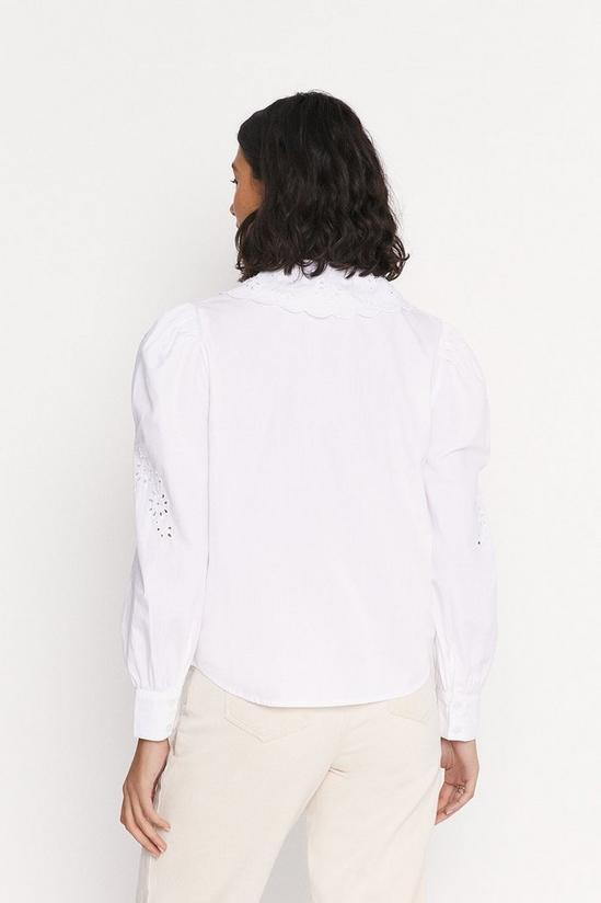 Oasis Broderie Cotton Shirt 3