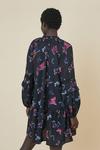 Oasis Butterfly Tie Neck Smock Dress thumbnail 3