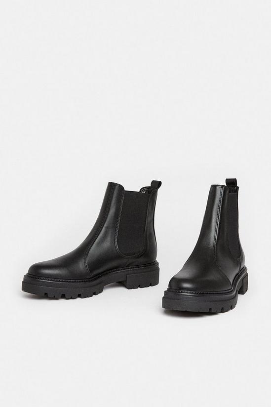 Oasis Chunky Leather Chelsea Boot 2