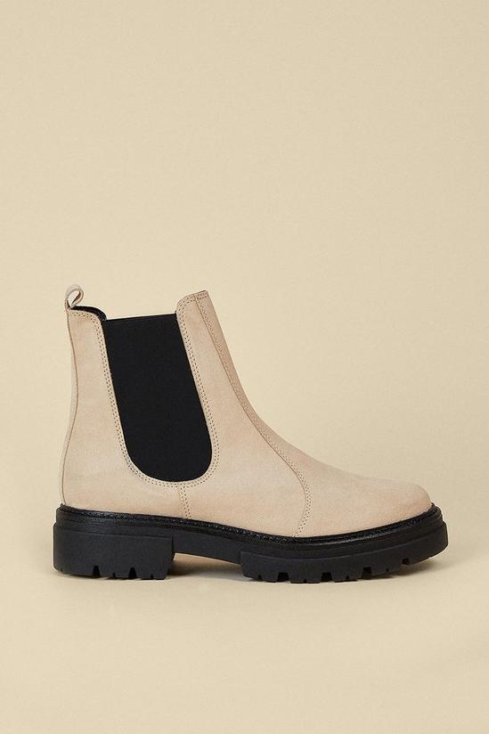 Oasis Chunky Suede Chelsea Boot 1
