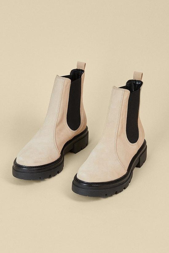 Oasis Chunky Suede Chelsea Boot 2