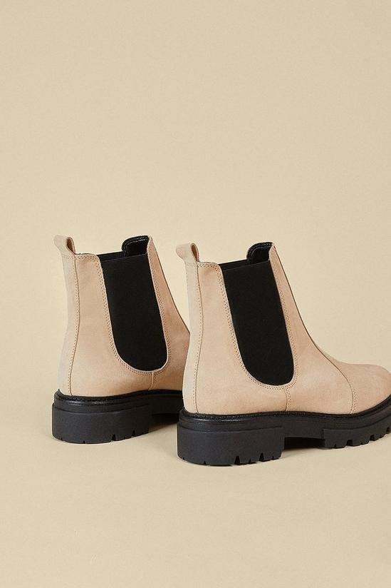 Oasis Chunky Suede Chelsea Boot 3