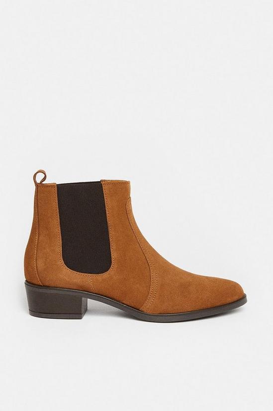 Oasis Suede Western Ankle Boot 1