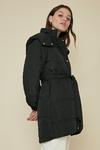 Oasis Grid Quilted Padded Coat thumbnail 1