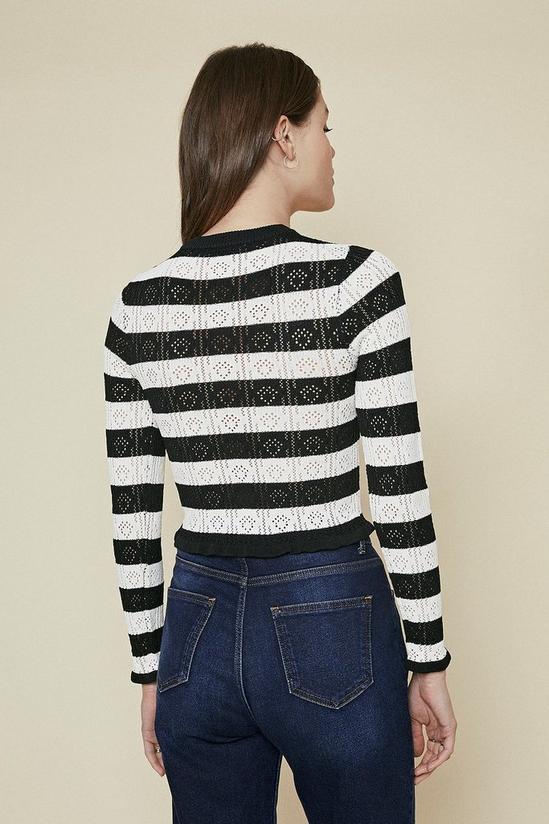 Oasis Striped Knit Top 4