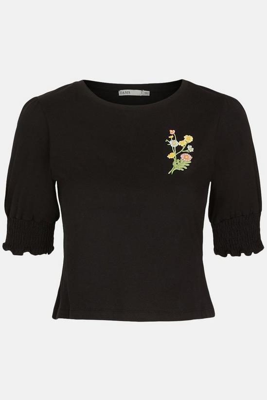 Oasis Embroidered Puff Sleeve Top 5