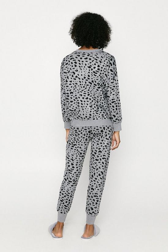 Oasis Leopard Print Loungewear Set 3