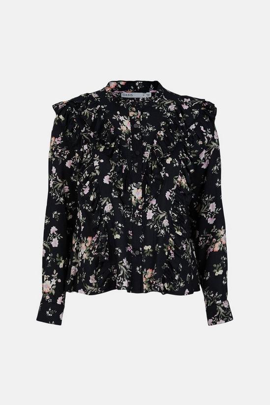 Oasis Floral Ruffle Shirt 5