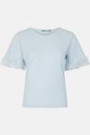 Oasis Lace Sleeve T Shirt thumbnail 5