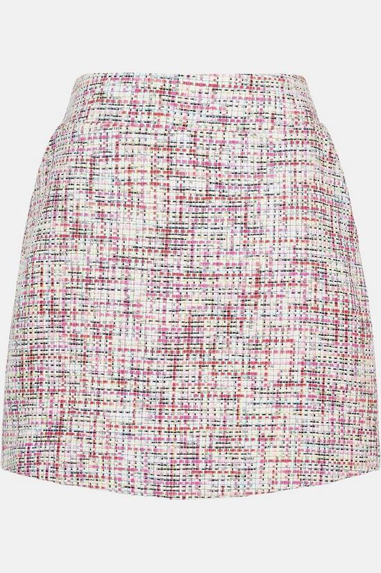 Oasis Multi Tweed Mini Skirt 4