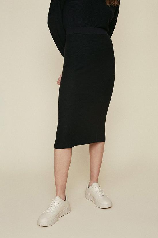 Oasis Ribbed Co-ord Skirt 2