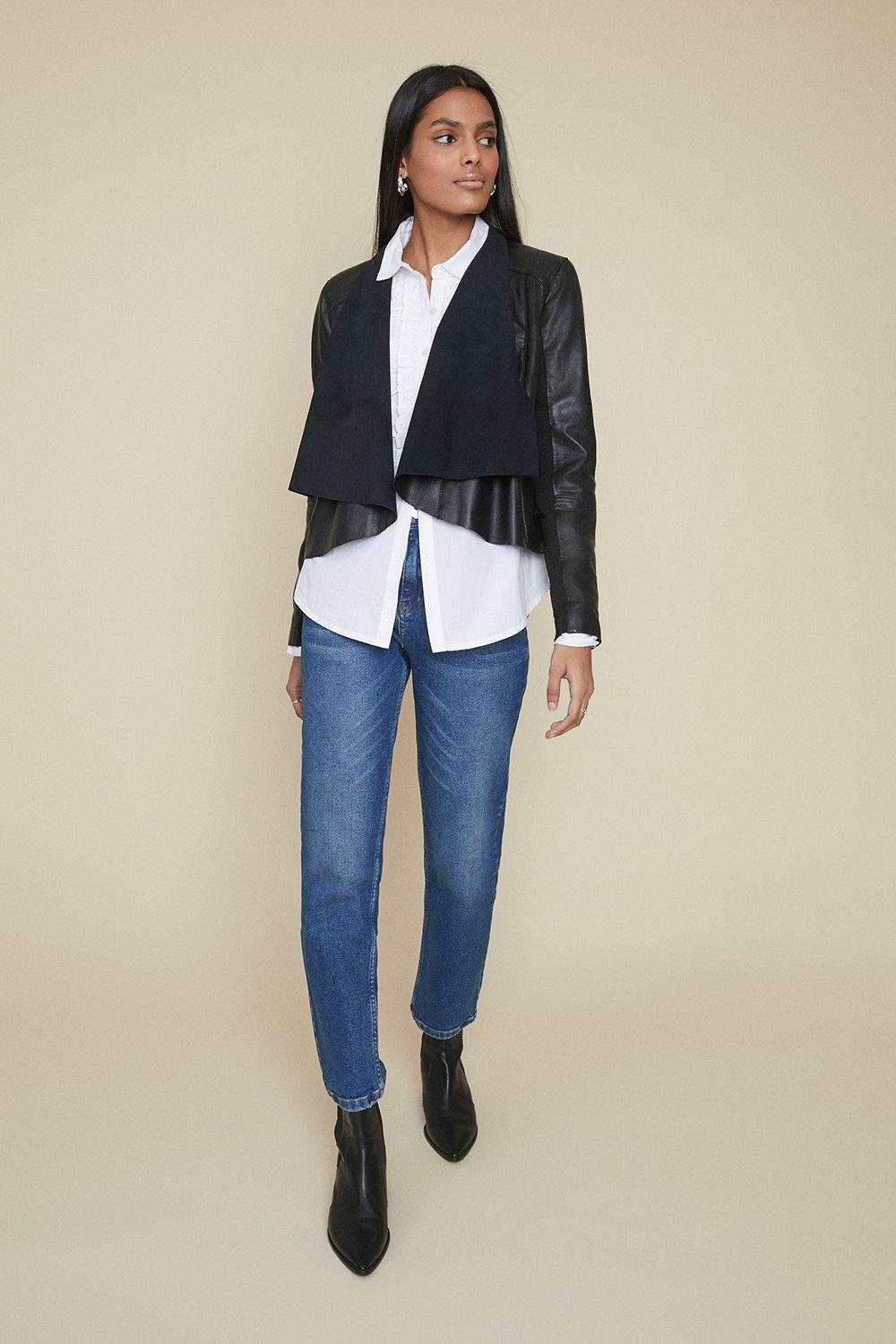 Waterfall biker jacket sale