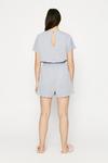 Oasis Short Sleeve Lounge Taped Patch Pocket Playsuit thumbnail 3