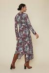 Oasis Hanky Hem Floral Printed Midi Dress thumbnail 3