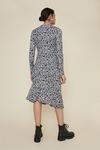 Oasis Ruched Skirt Printed Dress thumbnail 3