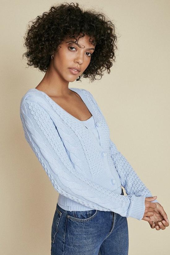 Oasis Cable Cardigan 1