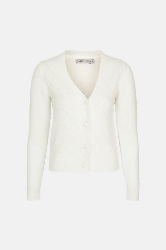 Oasis Pearl Button Cardigan 5