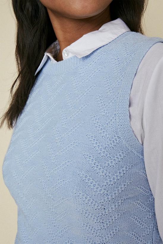 Oasis Stitch detail vest 4