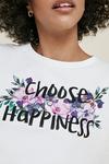 Oasis Choose Happiness Floral Sweatshirt thumbnail 4