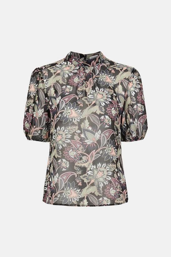 Oasis Floral Printed Shell Top 4