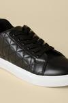 Oasis Quilted Faux Leather Trainer thumbnail 3
