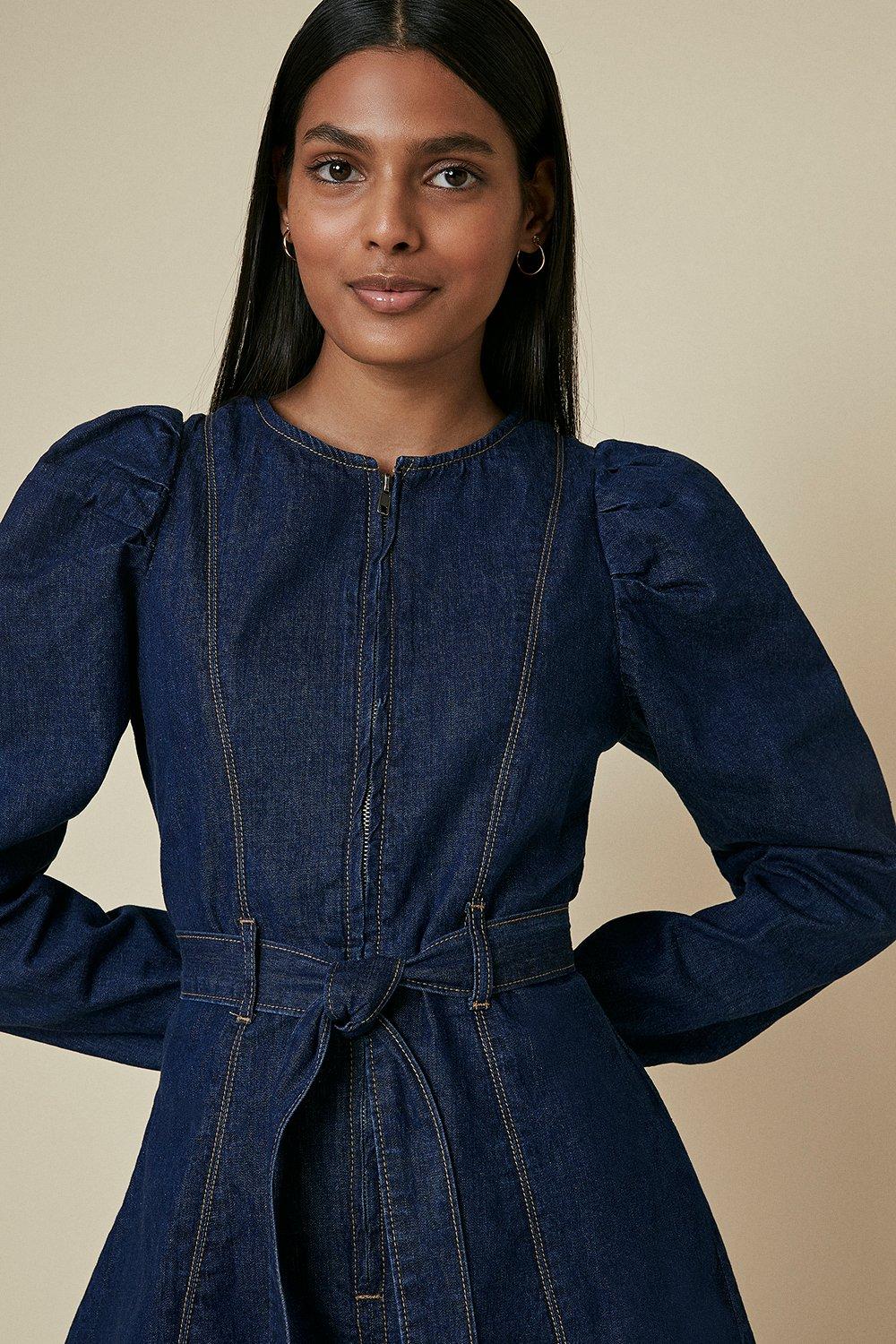 Oasis denim hot sale dresses