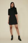 Oasis Suedette Puff Sleeve Dress thumbnail 2