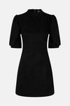 Oasis Suedette Puff Sleeve Dress thumbnail 4