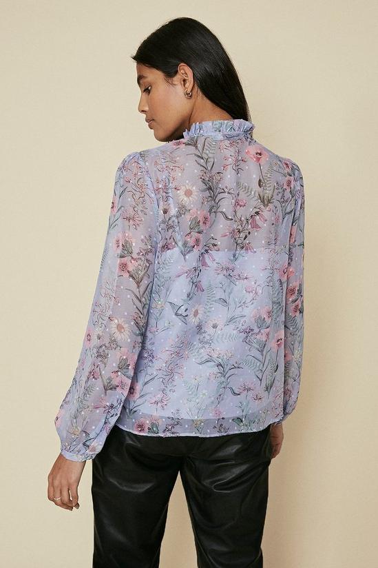 Oasis Floral Dobby Blouse 3