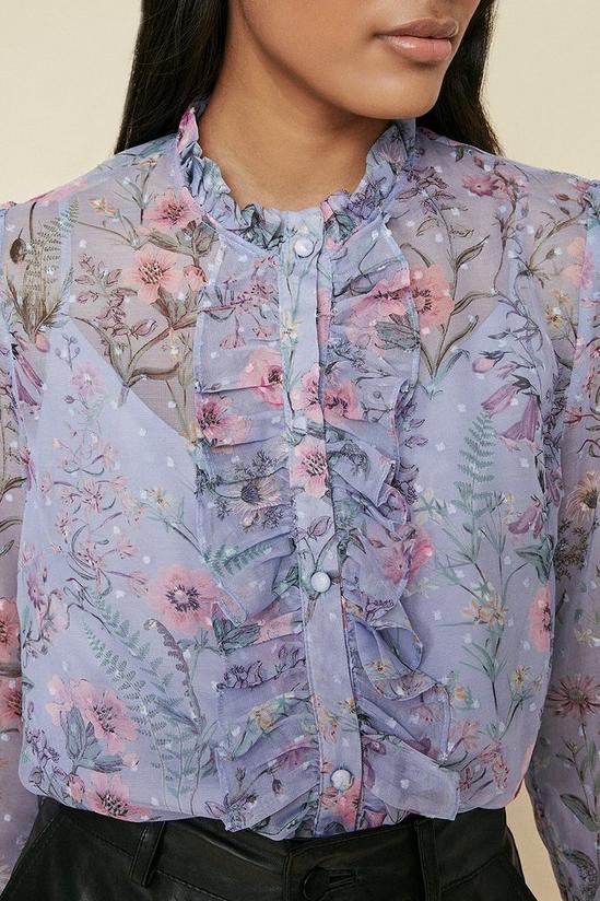 Oasis Floral Dobby Blouse 4