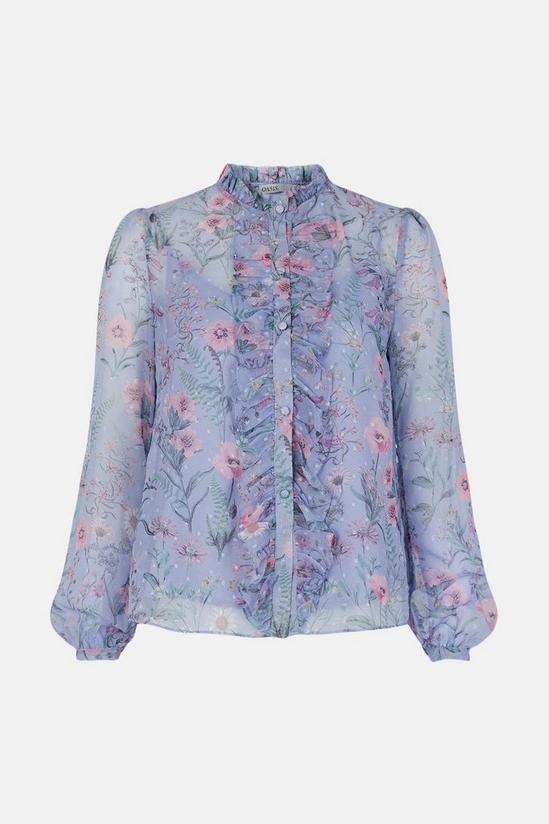 Oasis Floral Dobby Blouse 5