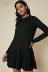 Oasis Quilted Tiered Hem Sweat Dress thumbnail 1