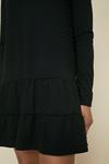 Oasis Quilted Tiered Hem Sweat Dress thumbnail 4