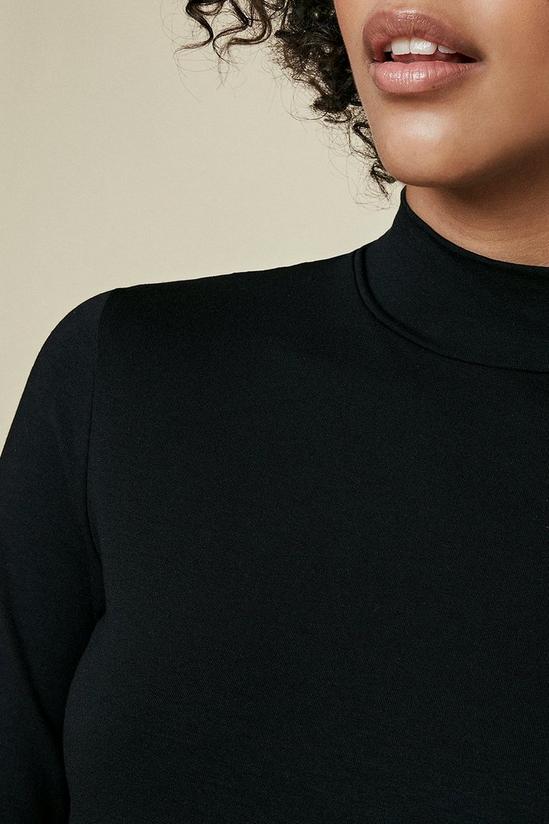 Oasis Funnel Neck Long Sleeve Top 4
