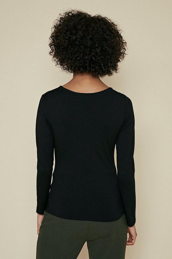 Oasis Cut Out Long Sleeve Top 3