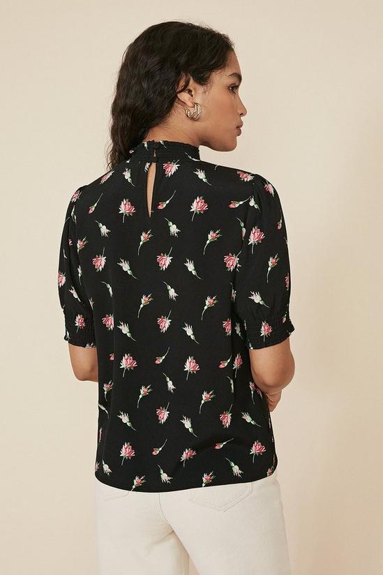 Oasis Rose Print Shell Top 3