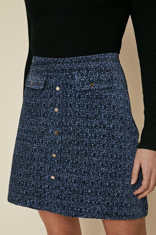 Oasis Tweed Mini Skirt 2