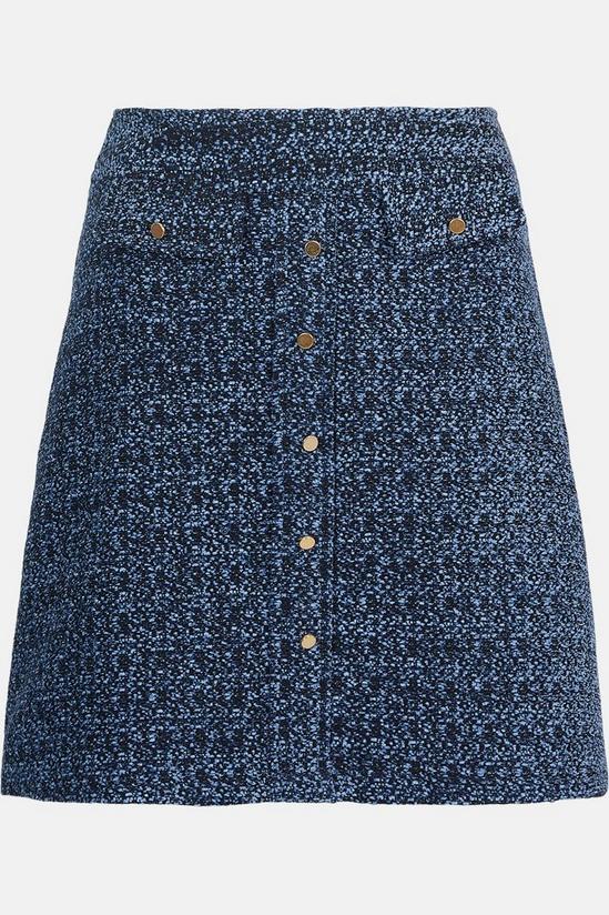 Oasis Tweed Mini Skirt 4
