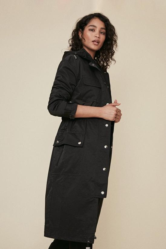Oasis Premium Longline Hooded Coat 1