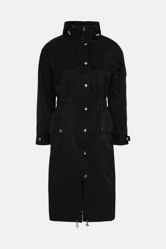 Oasis Premium Longline Hooded Coat 4