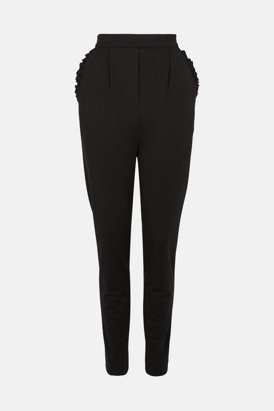 Oasis Frill Tapered Trousers 4